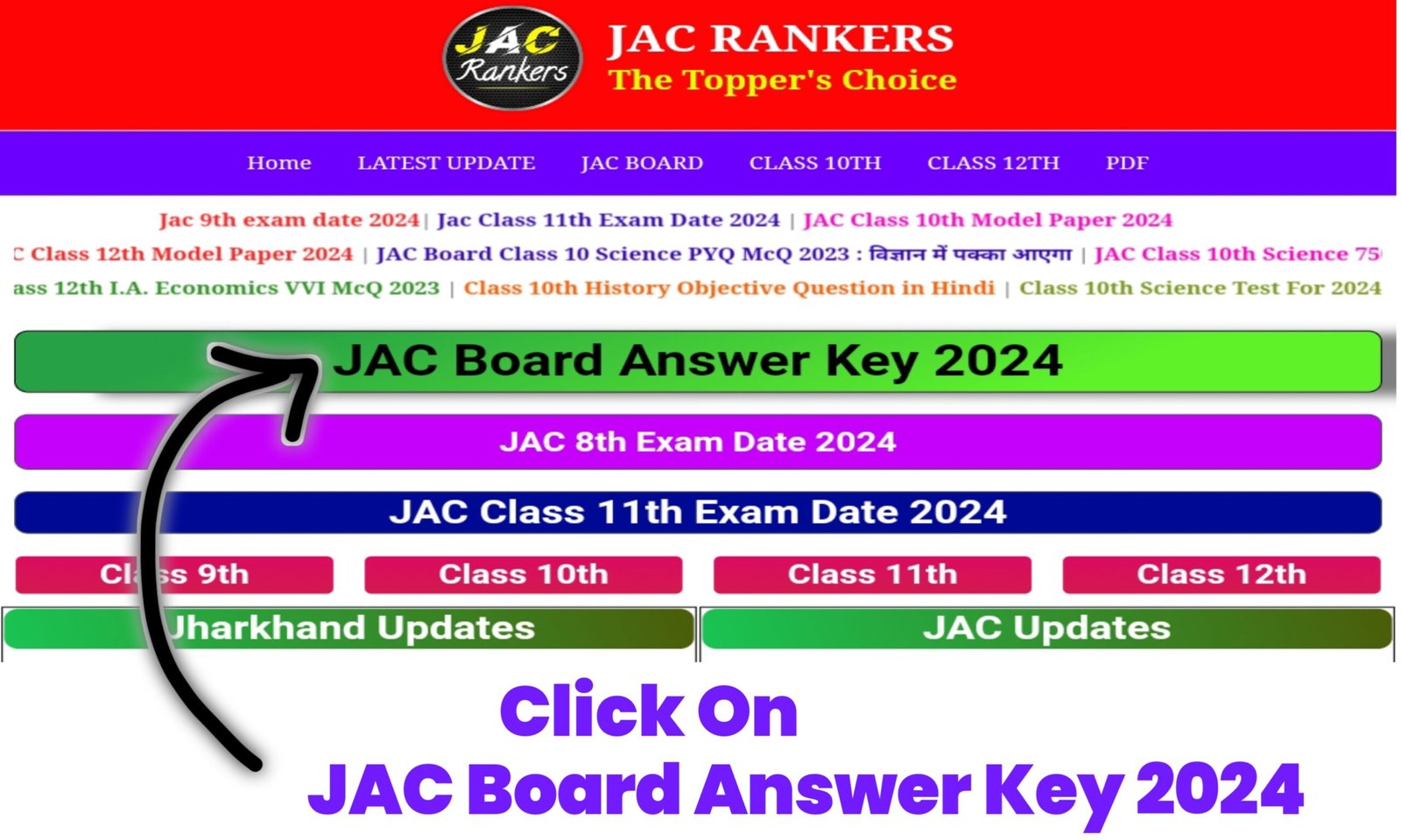 Jac board answer key 2